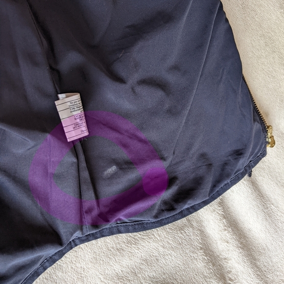 J Crew Quilted Down Puffer Vest In Navy Size XXS - Picture 11 of 11